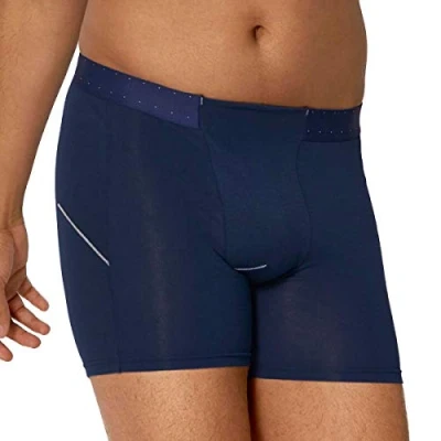 Abbildung von sloggi men Herren MADE Short Boxing Champ 2P Boxershorts, Blue Black, S