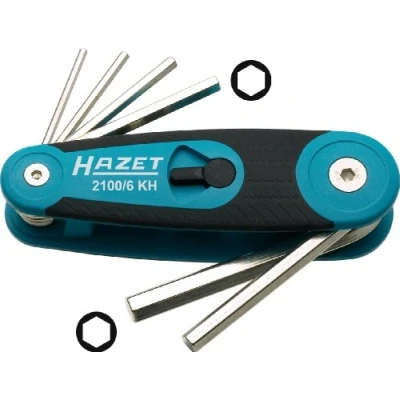 Abbildung von HAZET 2100/6KH Winkelschraubendrehersatz Chrom Vanadium Stahl 6