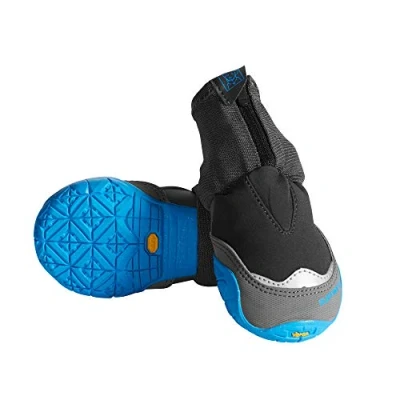 Abbildung von Ruffwear Pfotenschutz Hundeschuhe Polar Trex Obsidian Black 2 Stück