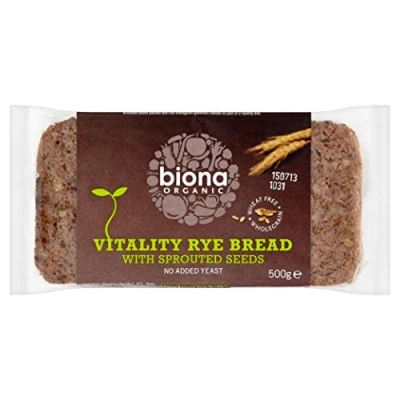 Abbildung von Biona Organic Rye Bread Vitality with Sprouted Seeds 500g