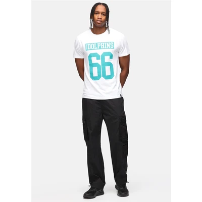 Abbildung von Re:Covered NFL Dolphins 82 CORE Tshirt print, Größe: Medium, White