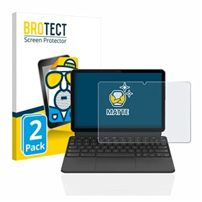 Abbildung von BROTECT Entspiegelungs Schutzfolie für Lenovo IdeaPad Duet Chromebook 10.1&quot; (im Querformat) (2 Stück) Matte, Anti Fingerprint