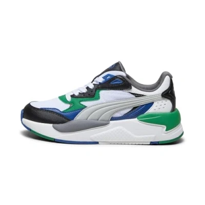 Abbildung von Puma X Ray Speed Sneakers Teenager Schuhe Für Kinder Mit Plain White/Cool Light Gray/Black Größe: 38.5