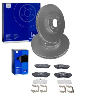 Abbildung von ATE Bremsscheiben 321mm + CERAMIC vorne passend für SANTA FE 4 IV TM