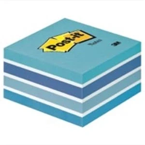 Abbildung von POST IT Selbstklebende Notizzettel (2028 B), 76x76mm, 1x450 Blatt, blau 1 Stück