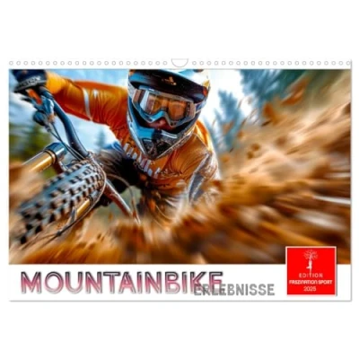 Abbildung von Mountainbike Erlebnisse (Wandkalender 2025 DIN A3 quer), CALVENDO Monatskalender