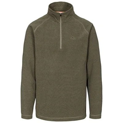 Abbildung von Trespass Herren Warmer Mikrofleece KEYNOTE, Moss, S, MAFLMFN20001_MS1S