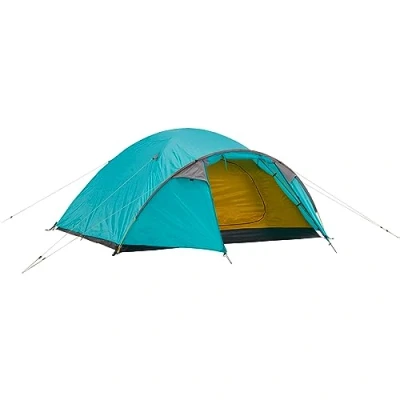 Abbildung von Grand Canyon Topeka 4 Kuppelzelt für Personen Ultra leicht, wasserdicht, kleines Packmaß Zelt Trekking, Camping, Outdoor Blue Grass (Blau)