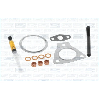 Abbildung von AJUSA JTC11974 Montagesatz, Lader with studs, syringe oil mit Dichtungen Montageanleitung CHEVROLET: Captiva, Epica Limousine