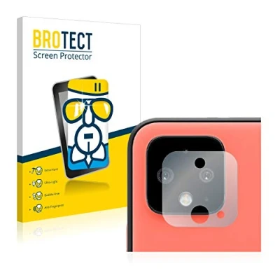 Abbildung von BROTECT Schutzglas für Google Pixel 4 (NUR Kameraschutz) Schutzfolie Panzer Folie Glas [Extrem Kratzfest 9H, Anti Fingerprint, Ultra Transparent]