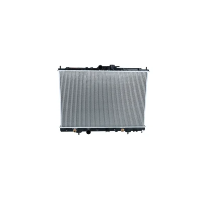 Abbildung von NRF 53686 Kühler, Motorkühlung Aluminium 648 425 16 Kühlrippen gelötet