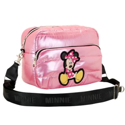 Abbildung von Minnie Maus Shoes Padding IBiscuit Schultertasche, Rosa