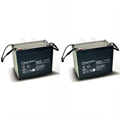 Abbildung von Q Batteries Ersatzakku für Meyra Optimus 2 St 12LC 75 / 12V 77Ah Blei Akku Zyklentyp AGM VRLA