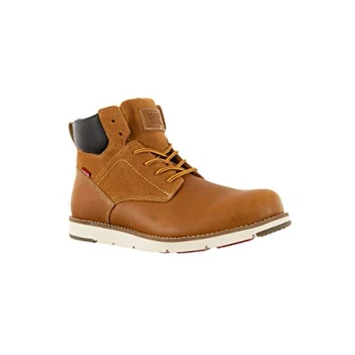 Abbildung von Levi&#039;s JAX PLUS Schnürstiefelette, Herren, Größe: 44, Medium yellow Schuhe