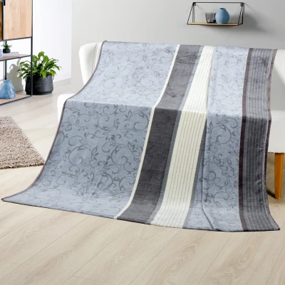 Abbildung von Kuscheldecke &quot;Soft Touch&quot; bedruckt ca. 130 x 170 cm