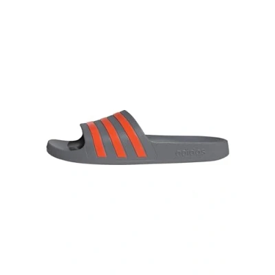 Abbildung von adidas Unisex Adilette Aqua Slides Flipflop, Grey Three/Impact Orange/Grey Three, 42 EU