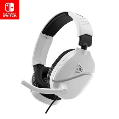 Abbildung von Turtle Beach Recon 70 Wired Gaming Headset Offiziell Lizenziert für Nintendo Switch, Lite und OLED Flip to Mute Mic, 40mm Speakers, Anpassbar, Leichtes Design