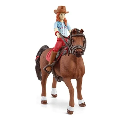 Abbildung von SCHLEICH 42539 Horse Club Hannah &amp; Cayenne, ab 5 Jahren, Spielset, 6 Teile