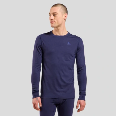 Abbildung von ODLO CREW NECK Langarmshirt, Herren, Größe: 42/44, Eclipse