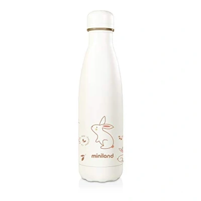 Abbildung von Miniland 89346 Natur Bottle Bunny, beige