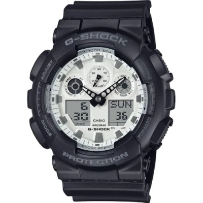 Abbildung von G SHOCK GA100WD1A Chronograph, Herren, Größe: One Size, Black