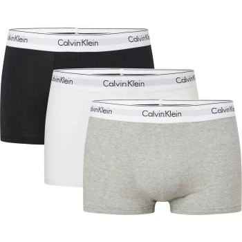 Abbildung von Calvin Klein Underwear 3 PACK Panties, Herren, Größe: XXL, White/grey heather/black