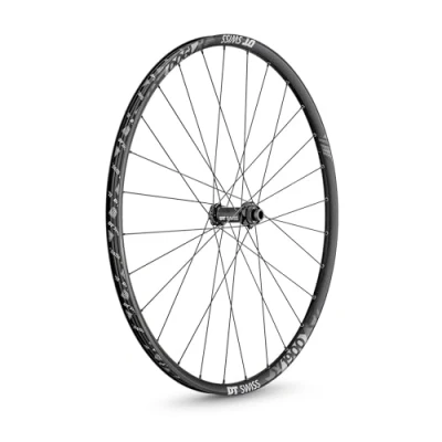 Abbildung von MTB Vorderrad (tubeless und tubetype) kompatibel mit Achse 15 110 Felgenbreite