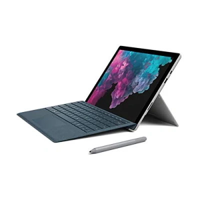 Abbildung von 2018 Microsoft Surface Pro 6 mit Intel Core i7 8650U(12.3 zoll, 8GB RAM, 256GB SSD) Platin (Generalüberholt)