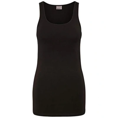 Abbildung von VERO MODA Damen Tank Top VMMaxi My Soft Long Basic Damentop 10185110 Black M