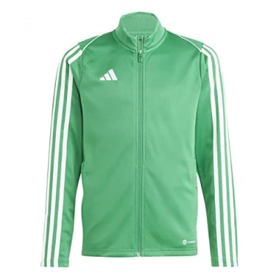 Abbildung von adidas Performance Trainingsjacke für Kinder, Größe: 128, Team green