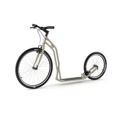 Abbildung von Scooter Yedoo S2620 Tretroller mit Luftreifen 26/20 Silbergold