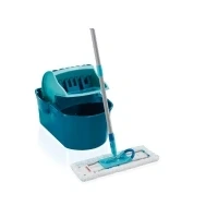 Abbildung von Leifheit Wischtuchpresse Set Profi Compact mit Bodenwischer