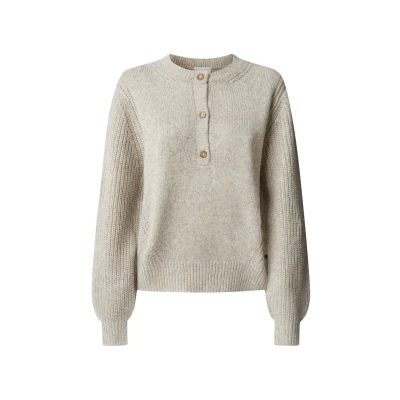 Abbildung von Pepe Jeans NICA Strickpullover, Damen, Größe: Small, Candle white