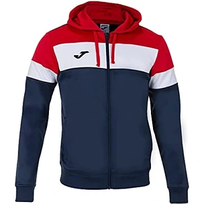 Abbildung von Joma Herren Crew Iv sweatshirt, Marineblau / Rot, XXS EU