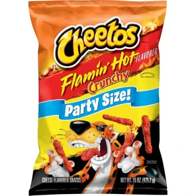 Abbildung von Wlife Crunchy, Flamin&#039; Hot, 15oz Party Size! Bag