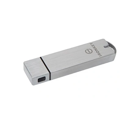 Abbildung von Kingston IronKey S1000 verschlüsselter USB Stick 8GB Integrierter Kryptochip und zertifiziert für FIPS 140 2 Level 3 IKS1000B/8GB