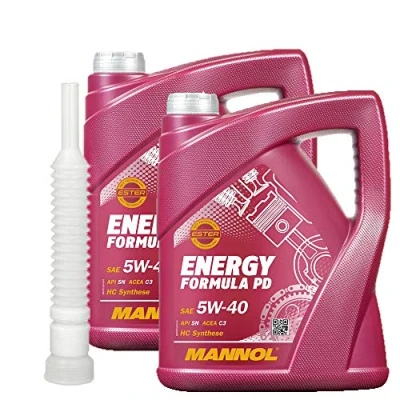 Abbildung von 2 x5l, MANNOL 7913 Energy Formula PD 5W 40 C3 229.51 LL 04 505.01 + Ausgießer