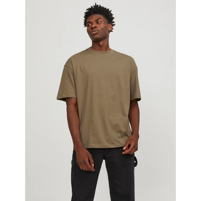 Abbildung von Jack &amp; Jones Jjebradley SS NOOS Tshirt basic bungee, Herren, Größe: XL, Bungee