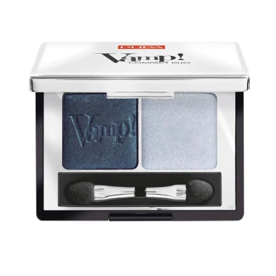 Abbildung von Pupa Vamp! Compact Duo Eyeshadow 012 Magnetic Blue 5% Rabattcode PUPA5