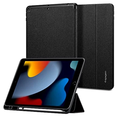 Abbildung von Urban Fit Klapphülle für das iPad 10.2 (2019 / 2020 2021) Schwarz