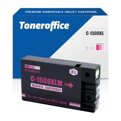 Abbildung von PGI 1500 M Druckerpatrone XL für Canon Druckerpatronen Magenta Kompatibel (ca. 780 Seiten)