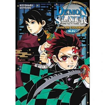Abbildung von Demon Slayer Livre de coloriage N02 : Bleu: Bleu