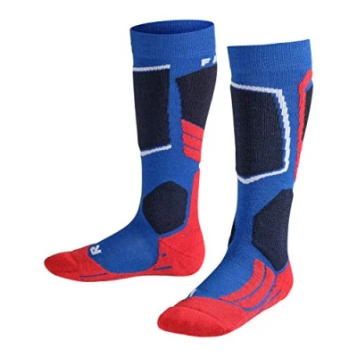 Abbildung von Falke SK2 Intermediate Skiing Mediumstrong Cushioned Kniestrümpfe Cobalt blue für Kinder, Größe: 31/34,