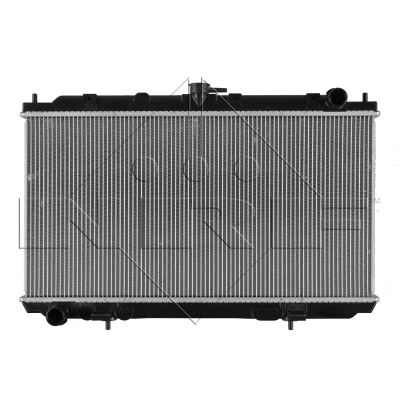 Abbildung von NRF 53388 Kühler, Motorkühlung Aluminium 692 360 26 Kühlrippen gelötet NISSAN: Almera II Schrägheck, Primera Kombi, Limousine