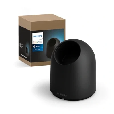 Abbildung von Philips Hue Secure Kamerastandfuß Schwarz
