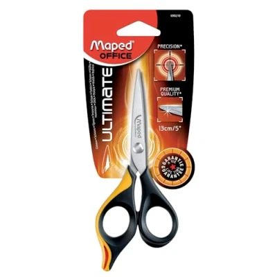Abbildung von Maped M690210 Schere Ultimate 13 cm symmetrisch orange/schwarz