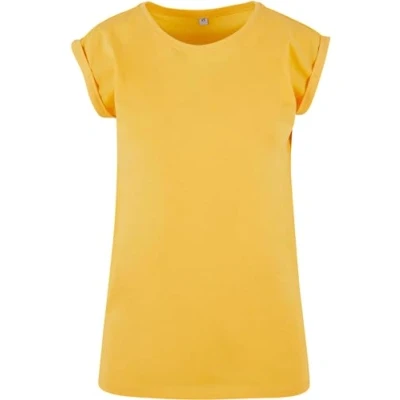 Abbildung von Build Your Brand Damen BY021 Ladies Extended Shoulder Tee T Shirt, dimyellow, 4XL