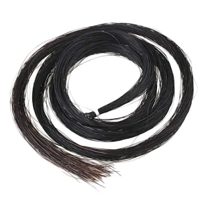 Abbildung von 32inch Black 1 Hanks Violin Bow Hair Mongolian Horse Dyed