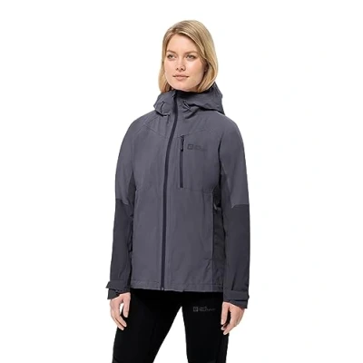 Abbildung von Jack Wolfskin Eagle PEAK Trainingsjacke, Damen, Größe: Large, Dolphin