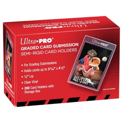 Abbildung von Ultra Pro UP Semi Rigid 1/2&quot; Lip Tall Sleeves (200)
